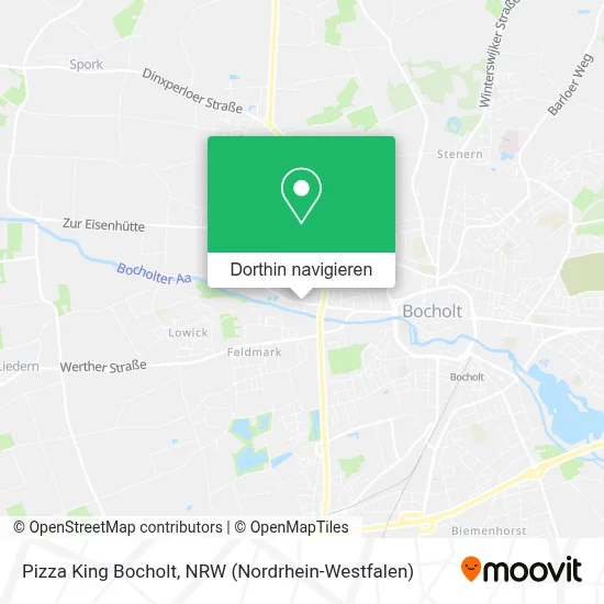 Pizza King Bocholt Karte
