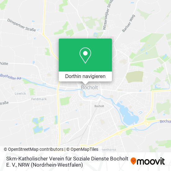 Skm-Katholischer Verein für Soziale Dienste Bocholt E. V. Karte