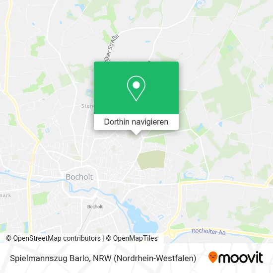 Spielmannszug Barlo Karte