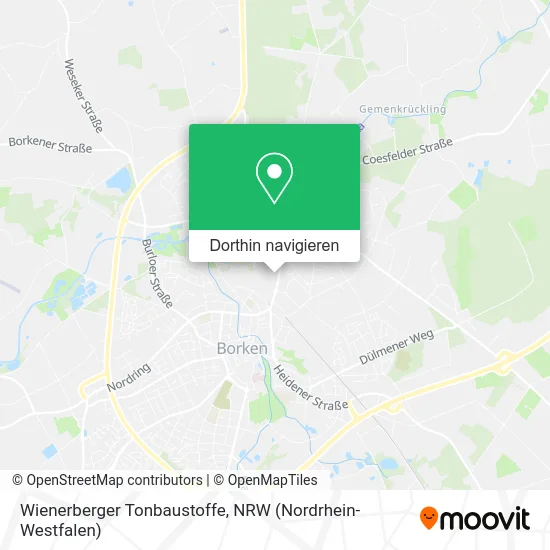 Wienerberger Tonbaustoffe Karte