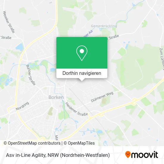 Asv in-Line Agility Karte