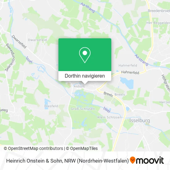 Heinrich Onstein & Sohn Karte