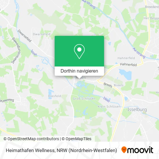 Heimathafen Wellness Karte