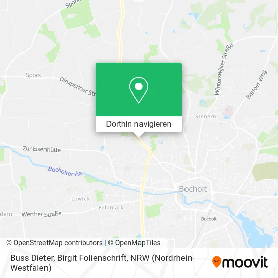 Buss Dieter, Birgit Folienschrift Karte