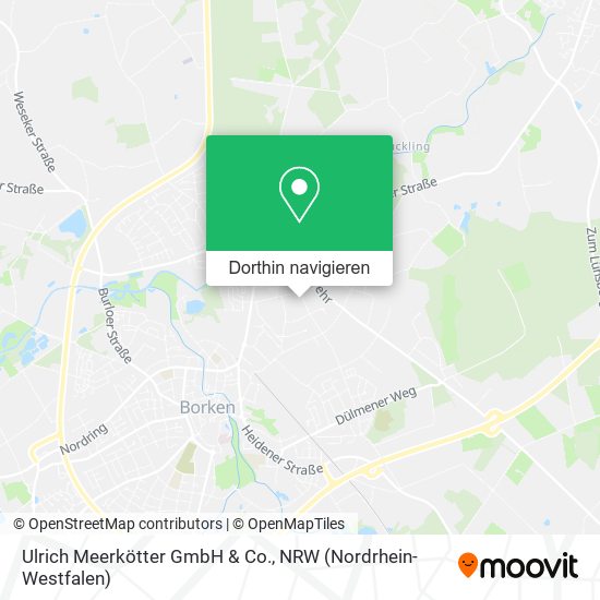 Ulrich Meerkötter GmbH & Co. Karte