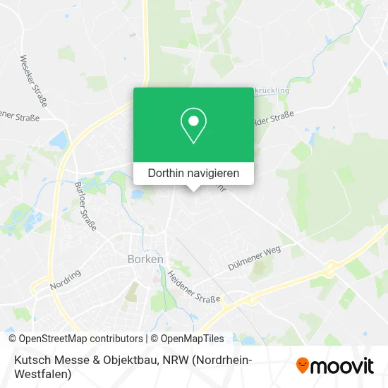 Kutsch Messe & Objektbau Karte