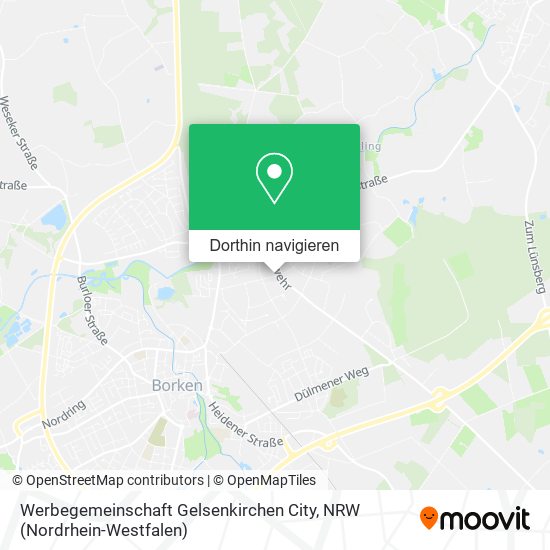 Werbegemeinschaft Gelsenkirchen City Karte