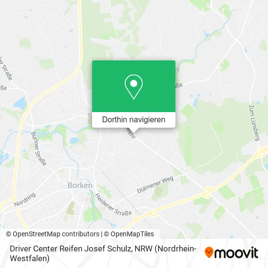 Driver Center Reifen Josef Schulz Karte