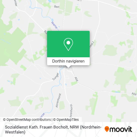 Sozialdienst Kath. Frauen Bocholt Karte