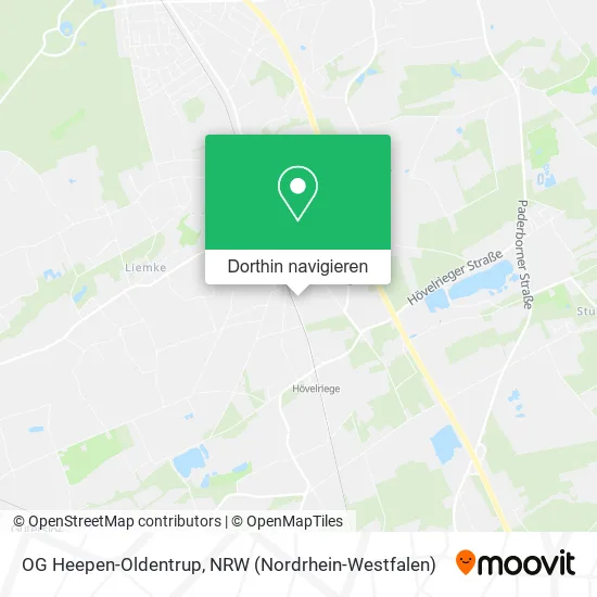 OG Heepen-Oldentrup Karte