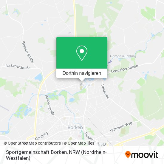 Sportgemeinschaft Borken Karte