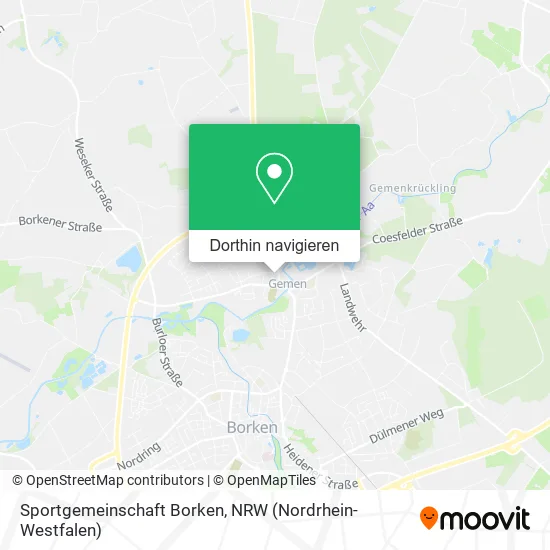 Sportgemeinschaft Borken Karte