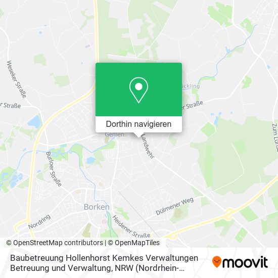 Baubetreuung Hollenhorst Kemkes Verwaltungen Betreuung und Verwaltung Karte
