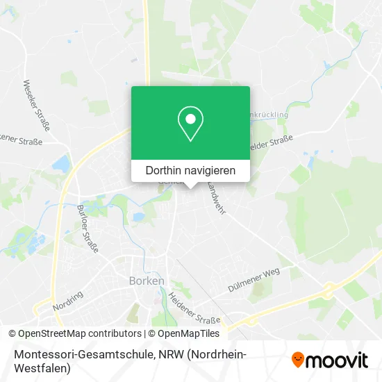 Montessori-Gesamtschule Karte