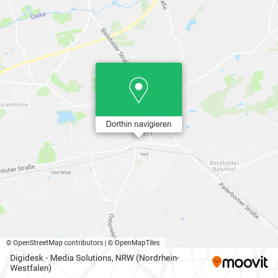 Digidesk - Media Solutions Karte