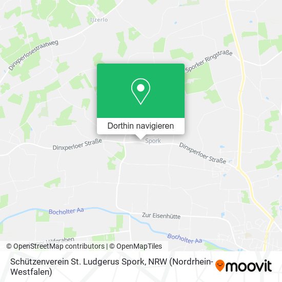 Schützenverein St. Ludgerus Spork Karte