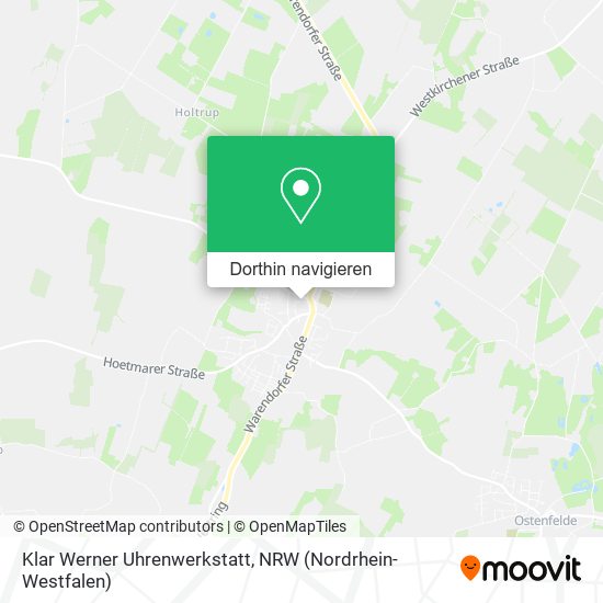 Klar Werner Uhrenwerkstatt Karte