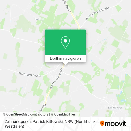 Zahnarztpraxis Patrick Kittowski Karte