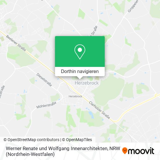 Werner Renate und Wolfgang Innenarchitekten Karte