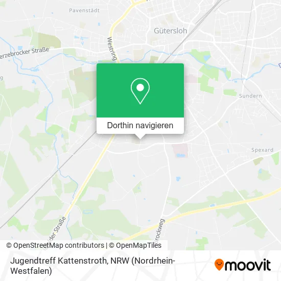 Jugendtreff Kattenstroth Karte