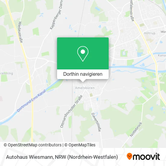 Autohaus Wiesmann Karte