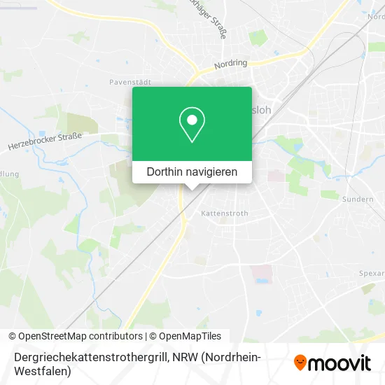 Dergriechekattenstrothergrill Karte