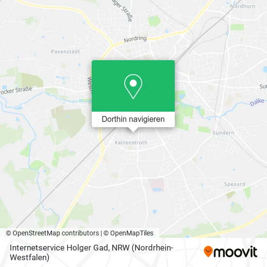 Internetservice Holger Gad Karte