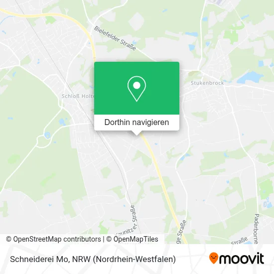 Schneiderei Mo Karte