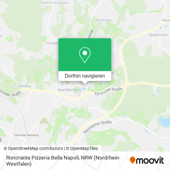 Ristorante Pizzeria Bella Napoli Karte