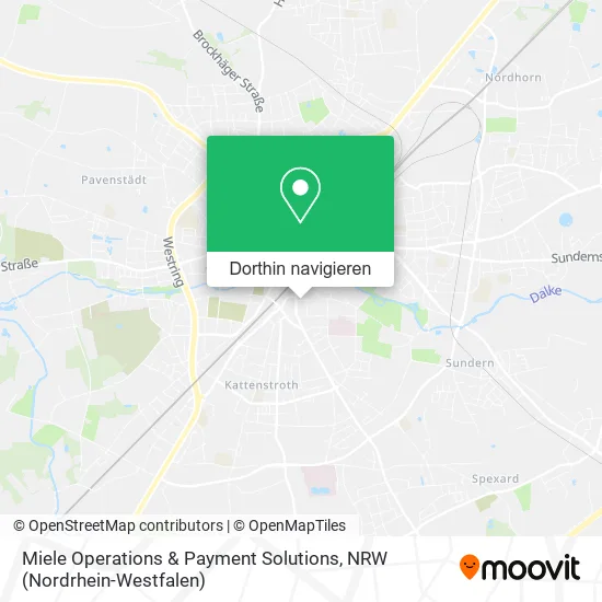 Miele Operations & Payment Solutions Karte