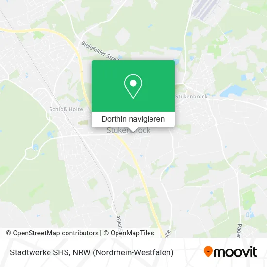 Stadtwerke SHS Karte