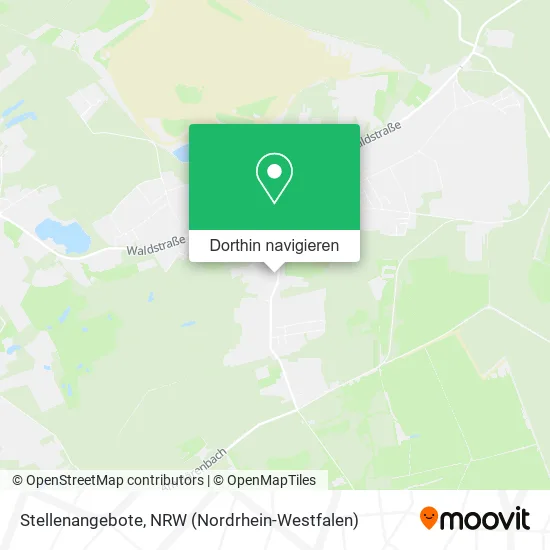 Stellenangebote Karte