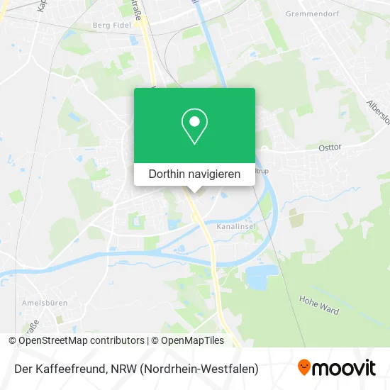 Der Kaffeefreund Karte