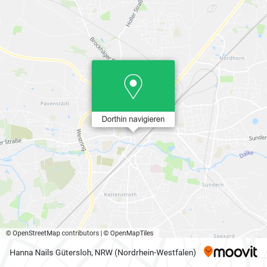 Hanna Nails Gütersloh Karte