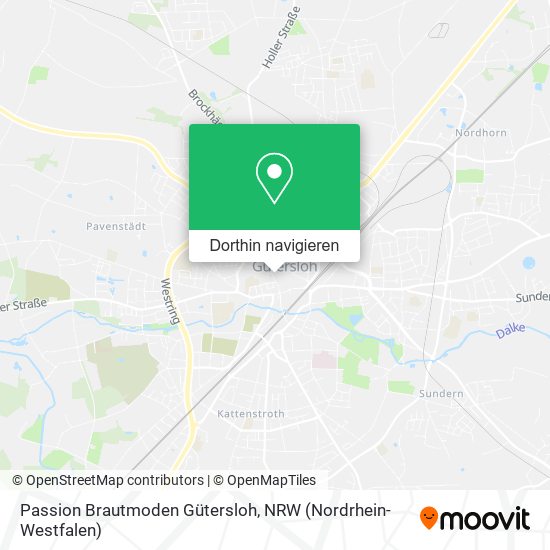 Passion Brautmoden Gütersloh Karte