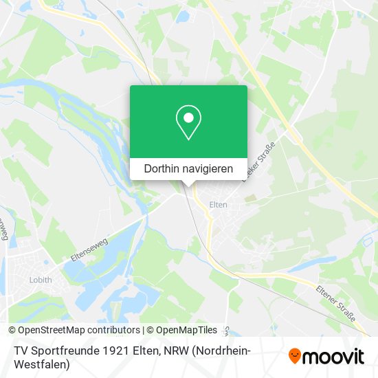 TV Sportfreunde 1921 Elten Karte