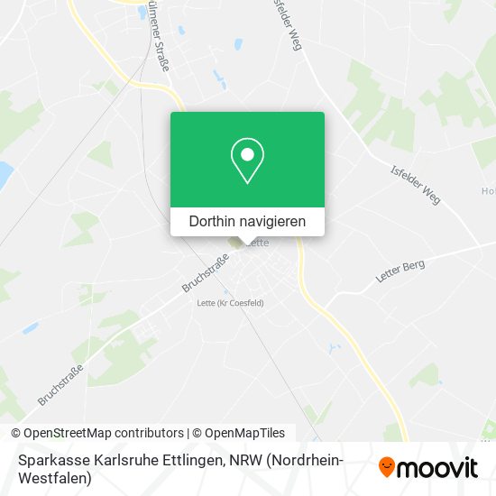 Sparkasse Karlsruhe Ettlingen Karte