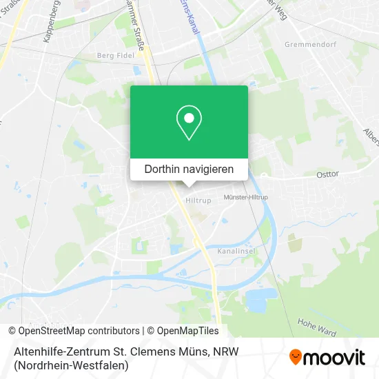 Altenhilfe-Zentrum St. Clemens Müns Karte