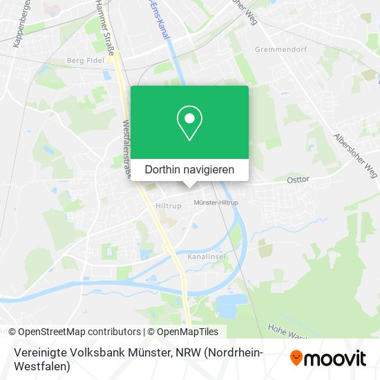 Vereinigte Volksbank Münster Karte