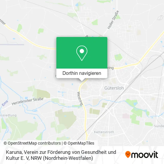 Karuna, Verein zur Förderung von Gesundheit und Kultur E. V Karte