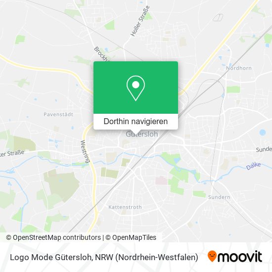Logo Mode Gütersloh Karte