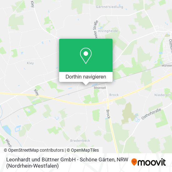Leonhardt und Büttner GmbH - Schöne Gärten Karte