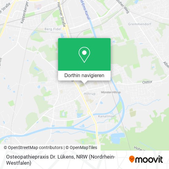 Osteopathiepraxis Dr. Lükens Karte