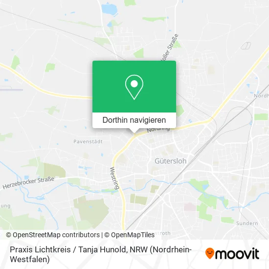 Praxis Lichtkreis / Tanja Hunold Karte