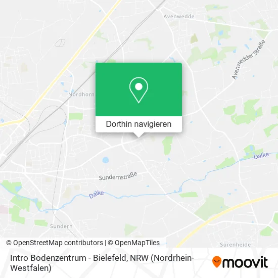 Intro Bodenzentrum - Bielefeld Karte