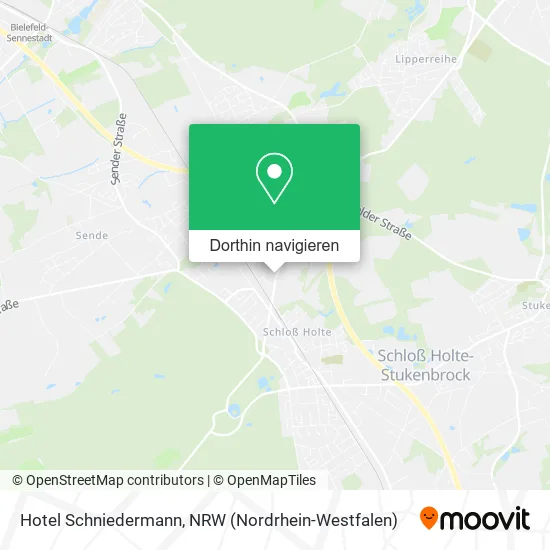 Hotel Schniedermann Karte