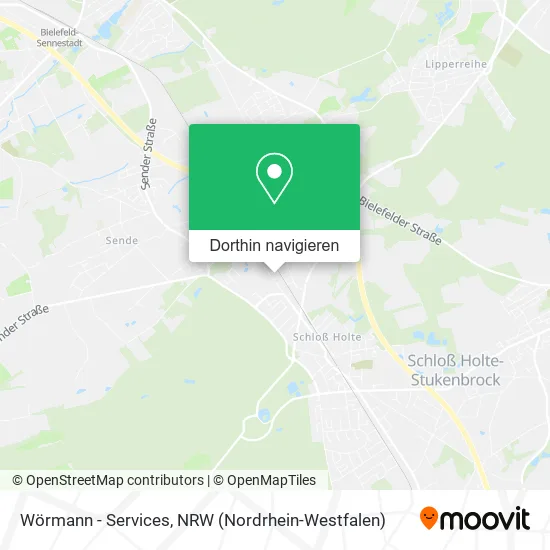 Wörmann - Services Karte