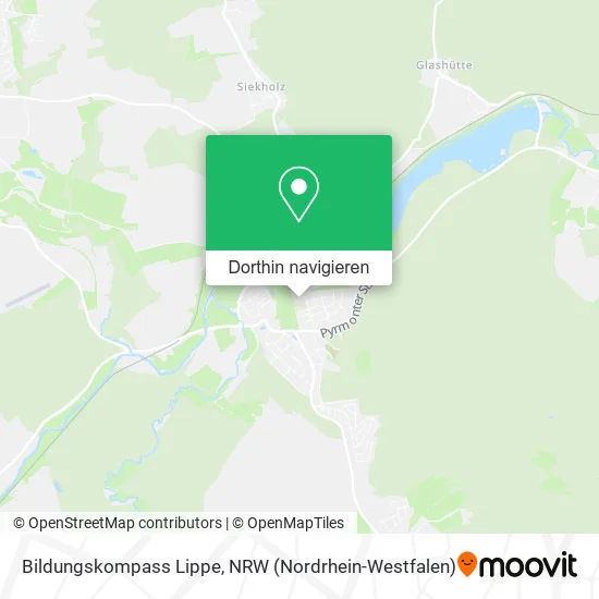 Bildungskompass Lippe Karte