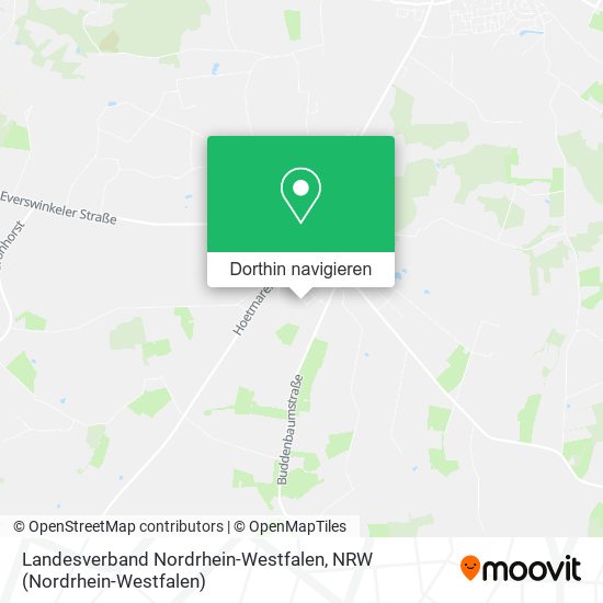Landesverband Nordrhein-Westfalen Karte