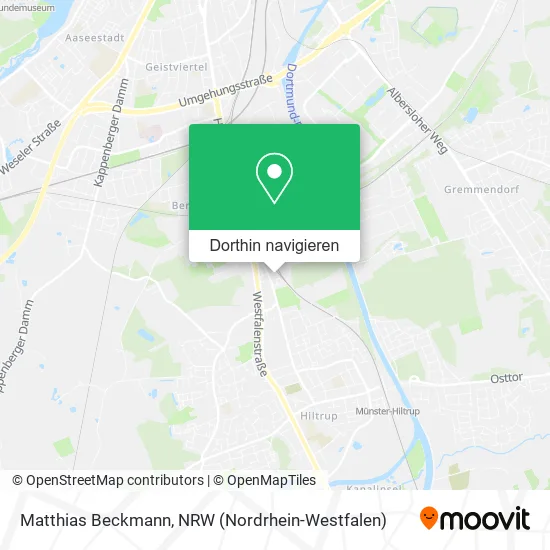 Matthias Beckmann Karte